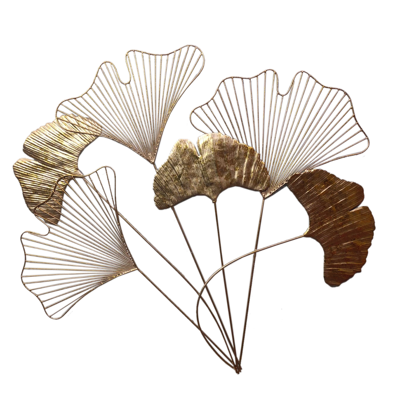 Golden Leaf Wall Hanging