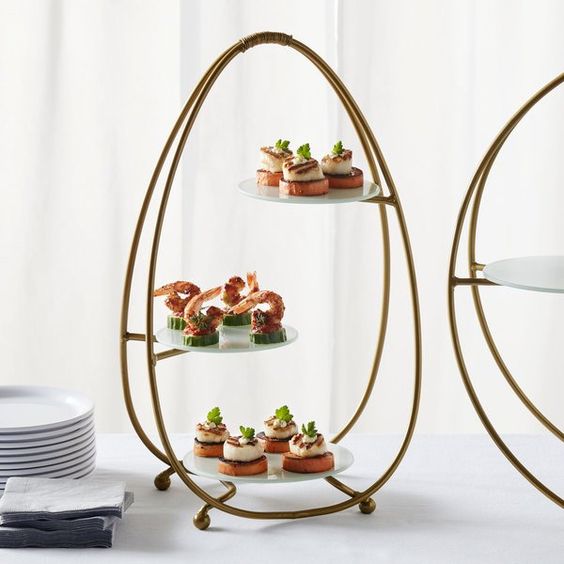 Three-layer Dessert Stand